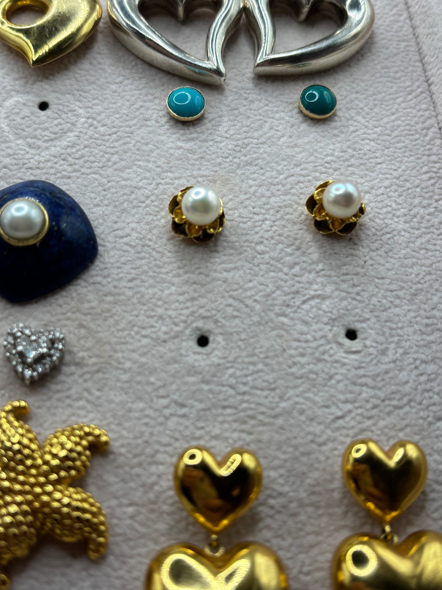 Custom pearl earrings