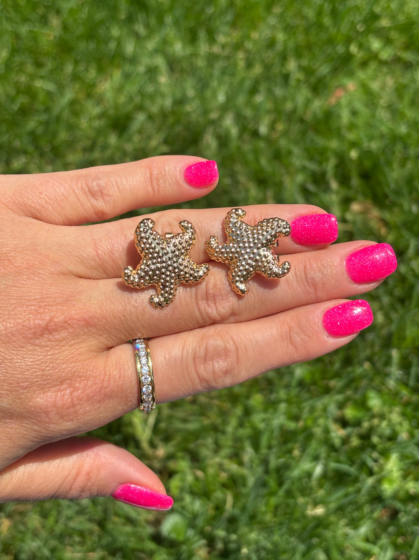 Starfish earrings