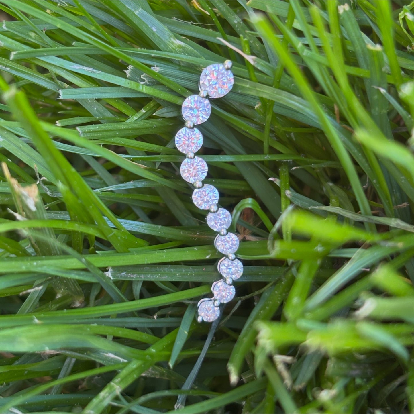 Diamond journey pendant