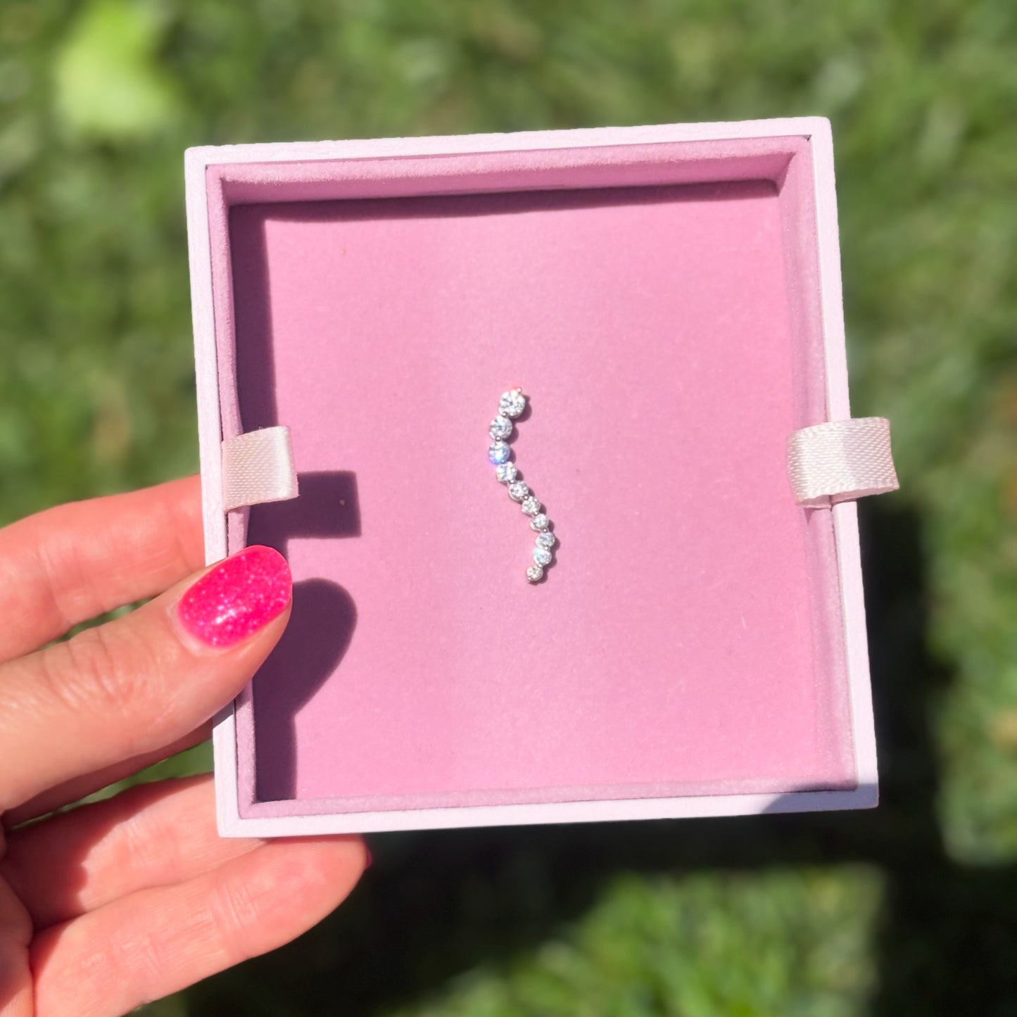 Diamond journey pendant